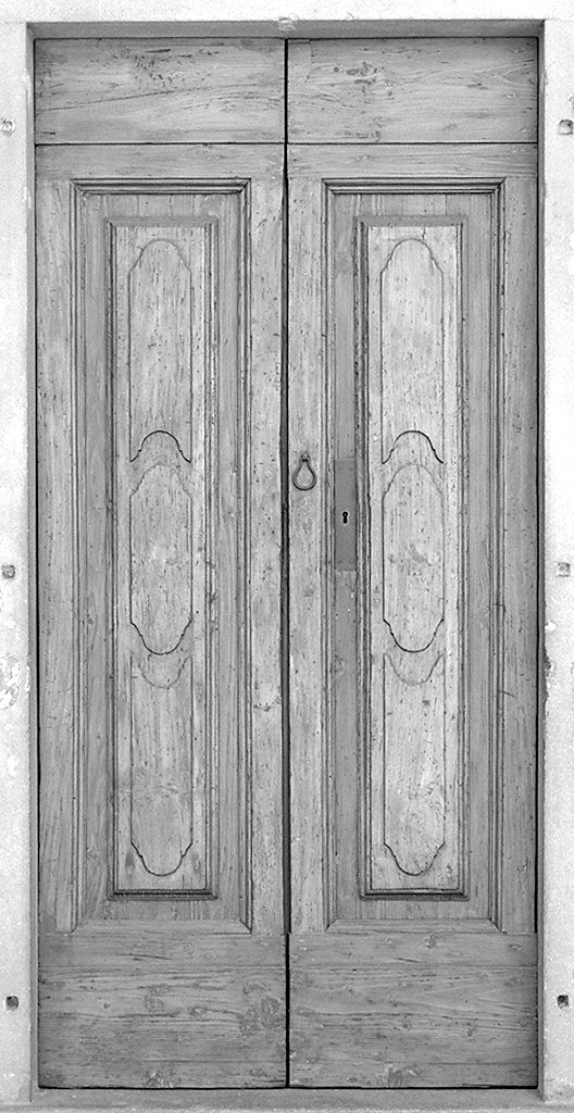 porta - a due battenti, serie - bottega fiorentina (sec. XVIII)