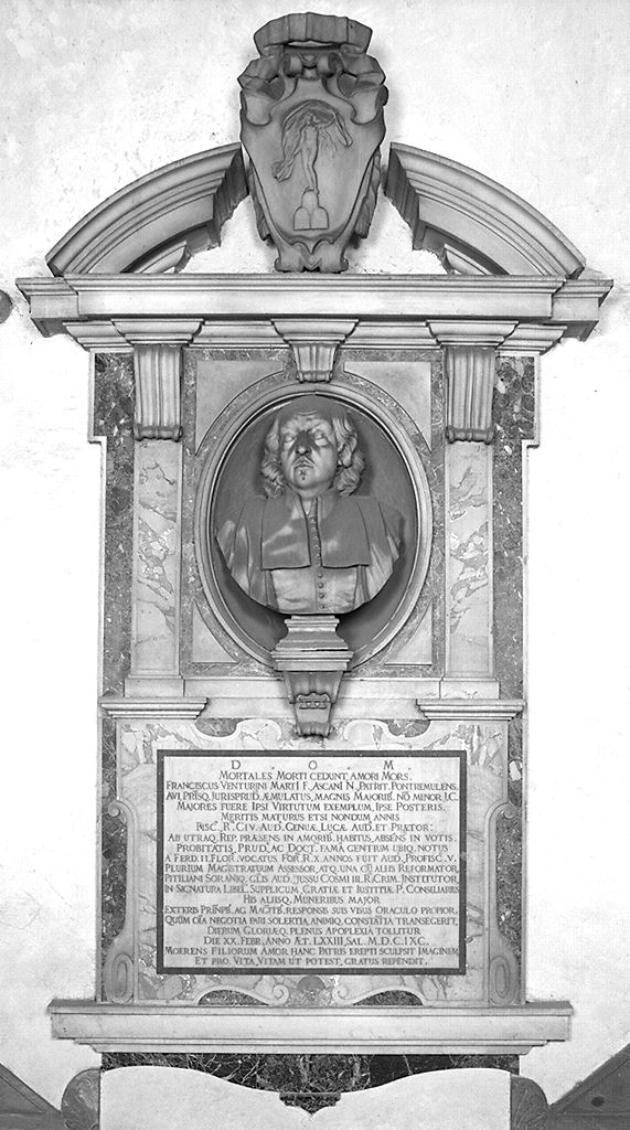 ritratto di Francesco Venturini (monumento funebre) - ambito toscano (sec. XVII)