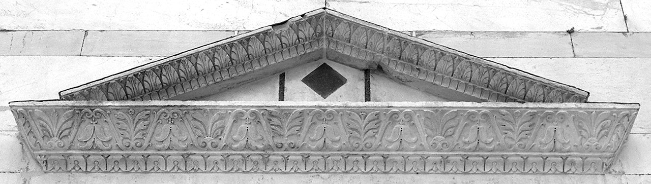 architrave - bottega lucchese (sec. IX)