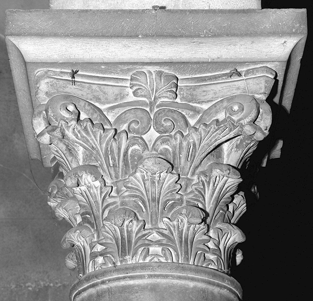 capitello corinzio - bottega romana (secc. III/ IV)
