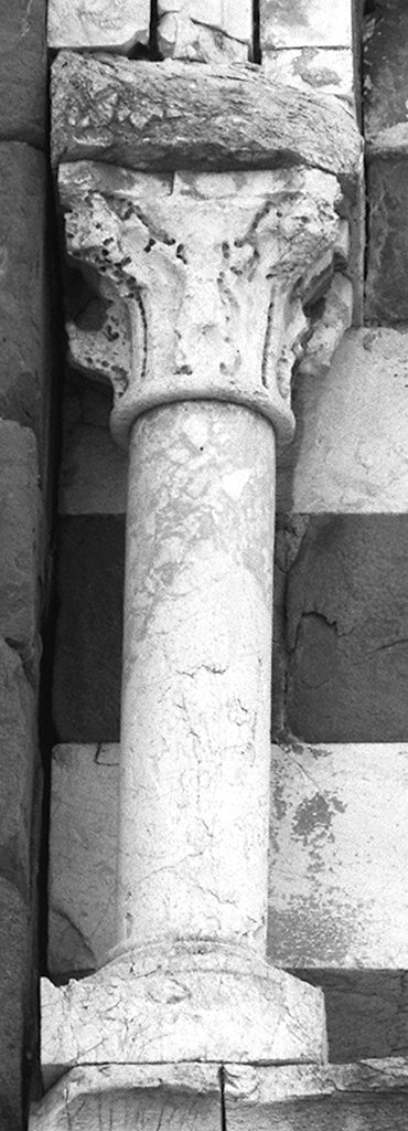 capitello, elemento d'insieme di Nicola Pisano (attribuito) (sec. XIII)