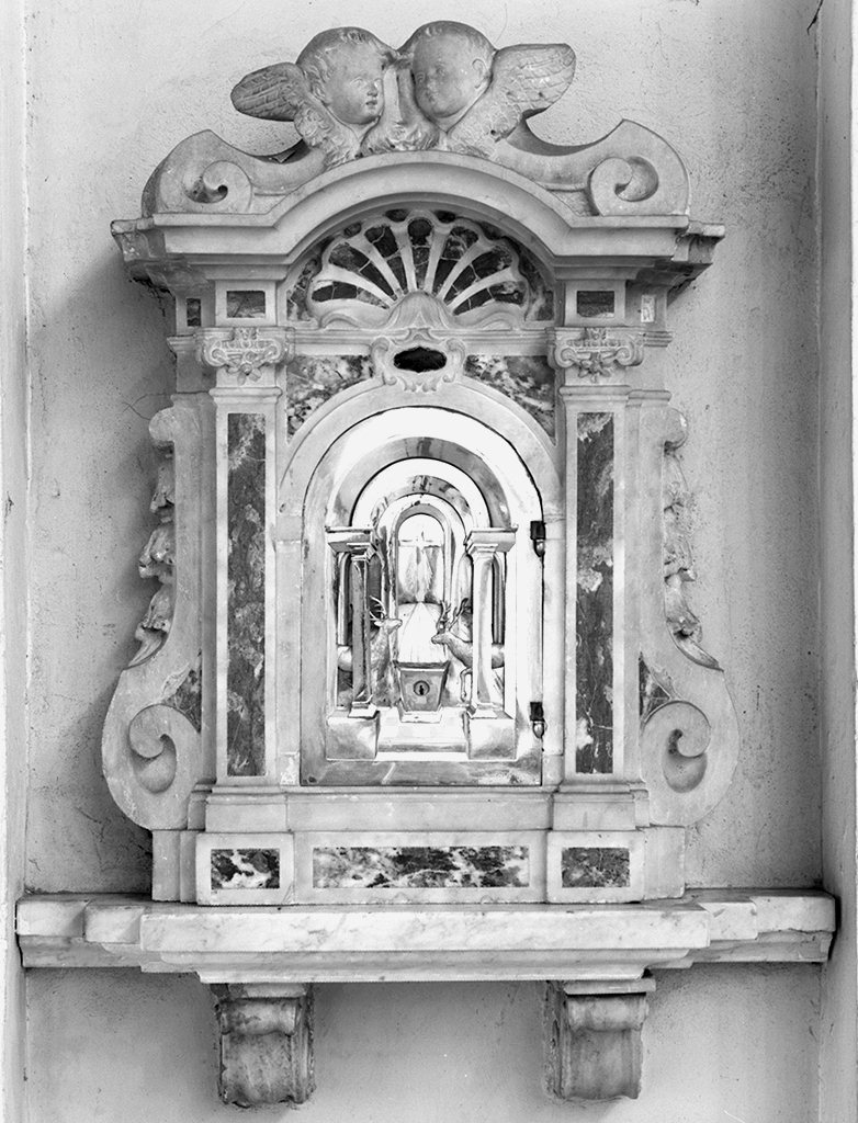 cherubini (tabernacolo murale) - ambito lucchese (secondo quarto sec. XVIII)