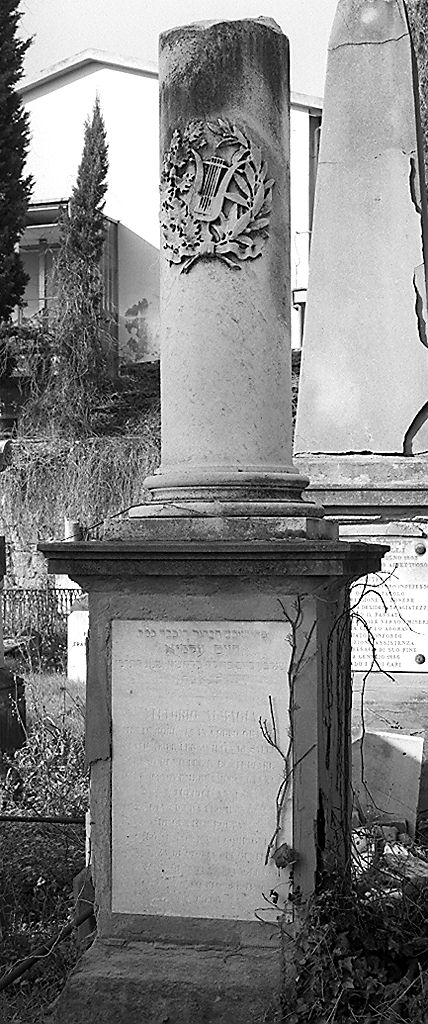 monumento funebre - a colonna di Treves Marco (attribuito) - produzione fiorentina (sec. XIX)