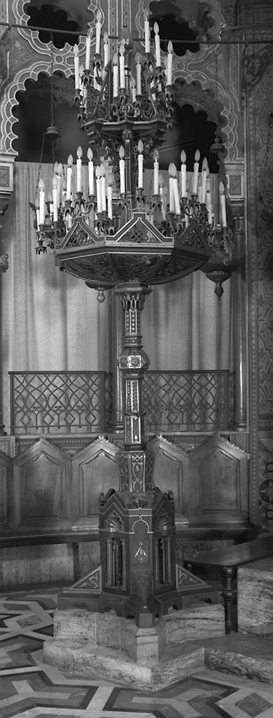 candelabro, serie - bottega fiorentina (sec. XIX)