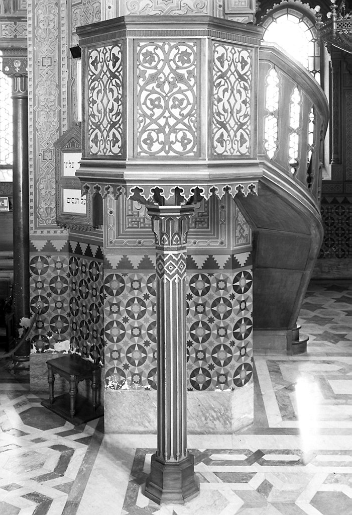 pulpito - bottega toscana (sec. XIX)