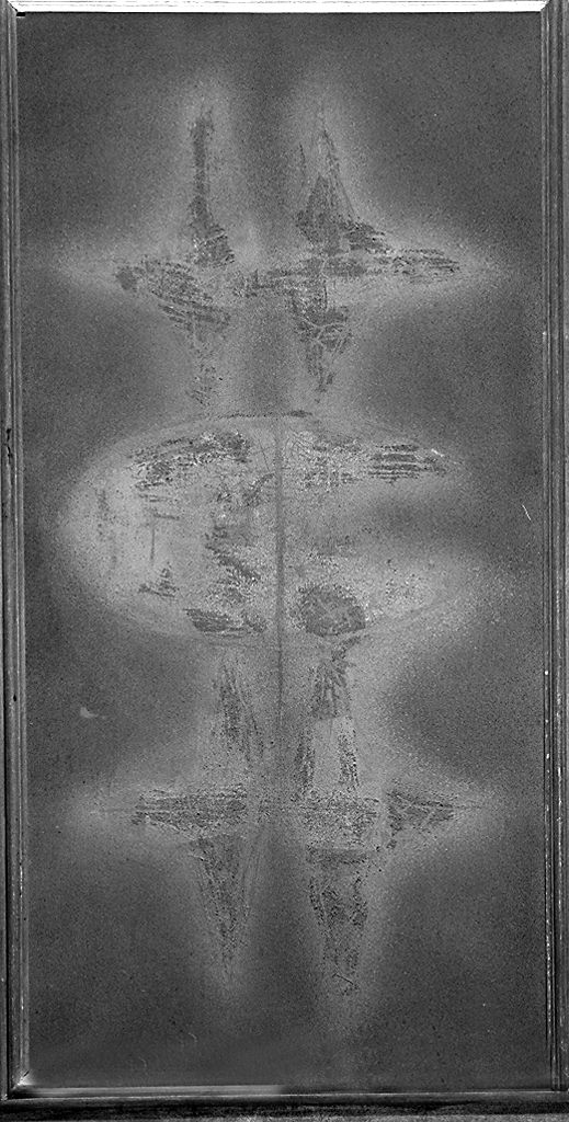 composizione astratta (dipinto) di Gentili Pietro (sec. XX)