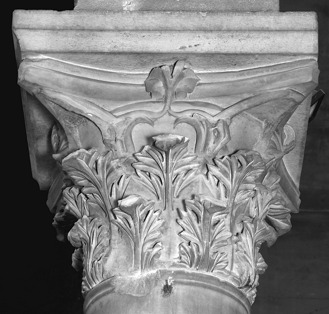 capitello composito - ambito lucchese (prima metà sec. XII)