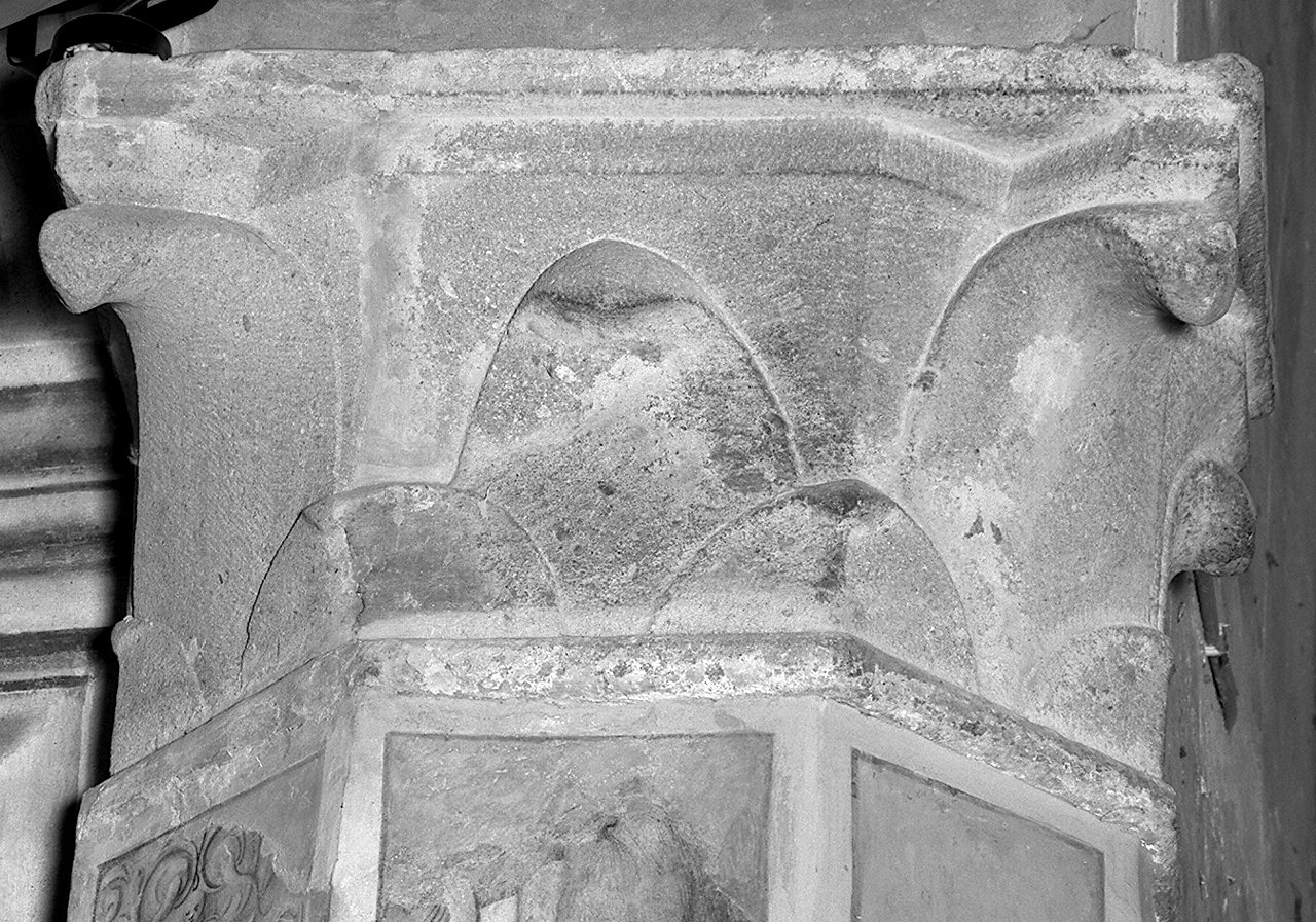 capitello - ambito lucchese (sec. XIV)