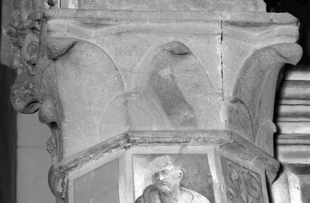 capitello - ambito lucchese (sec. XIV)