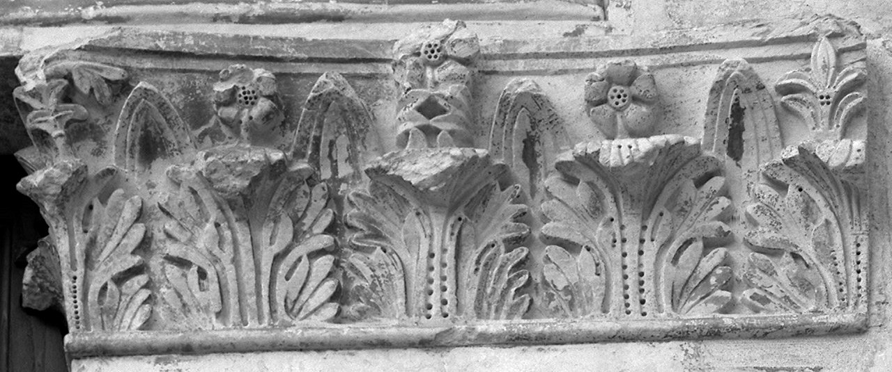 capitello - ambito lucchese (prima metà sec. XII)