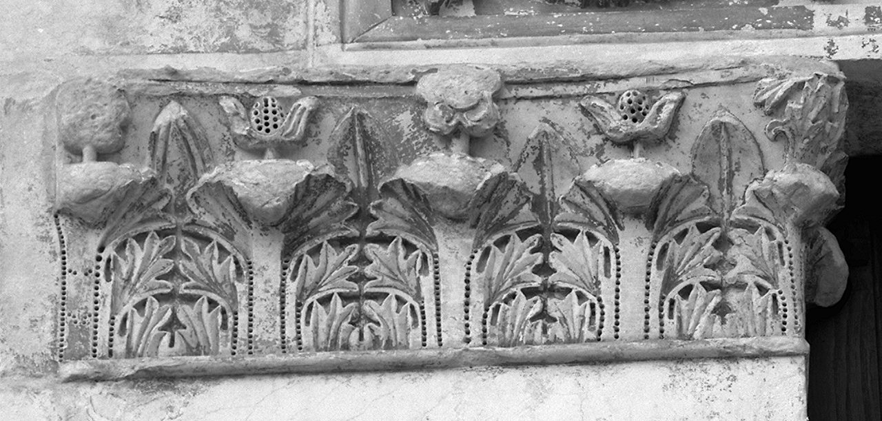 capitello - ambito lucchese (prima metà sec. XII)