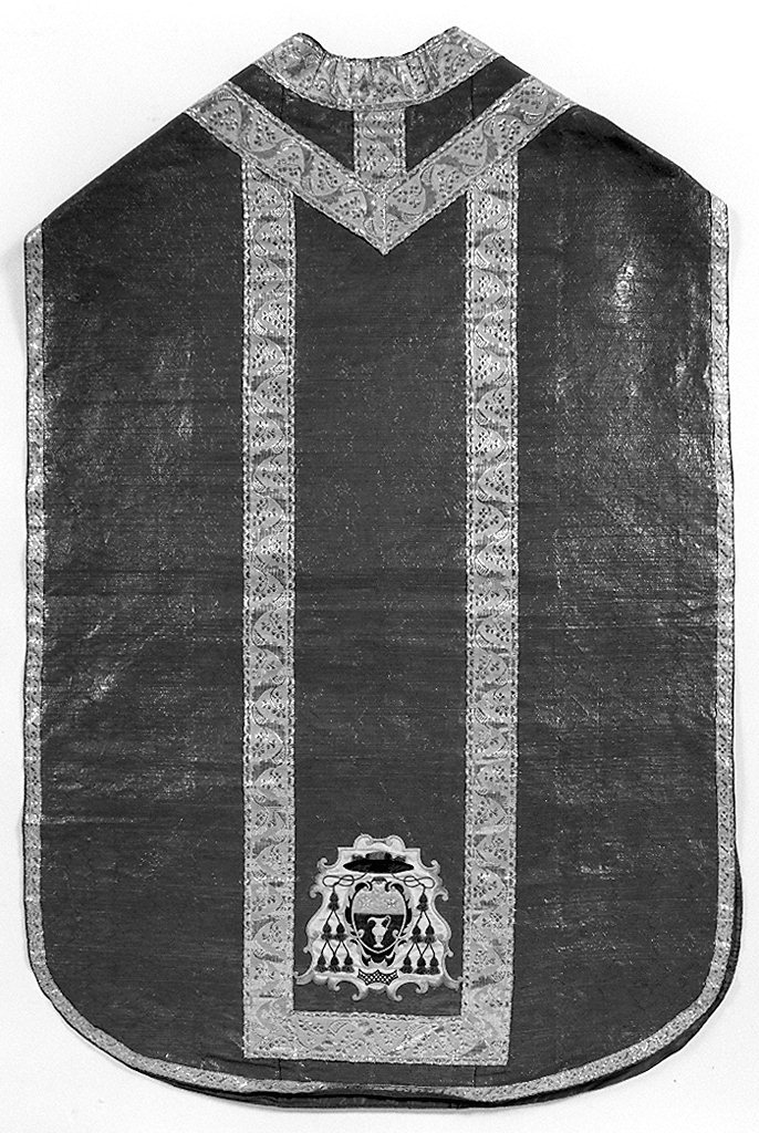 pianeta, elemento d'insieme - manifattura lucchese (fine/inizio secc. XVIII/ XIX)