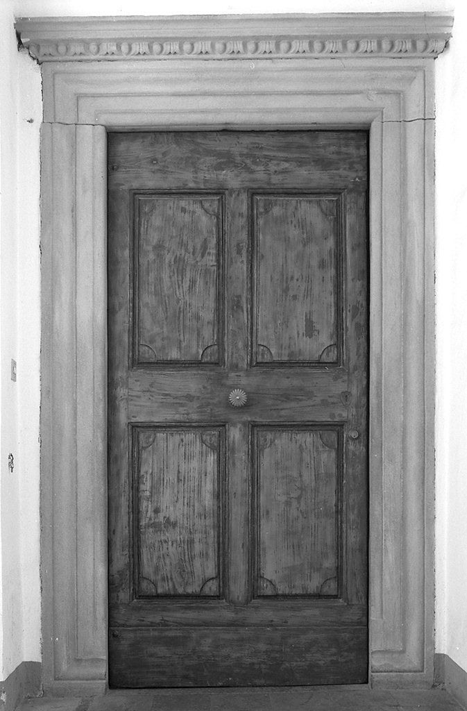 mostra di porta - produzione italiana (fine/inizio secc. XVII/ XVIII)