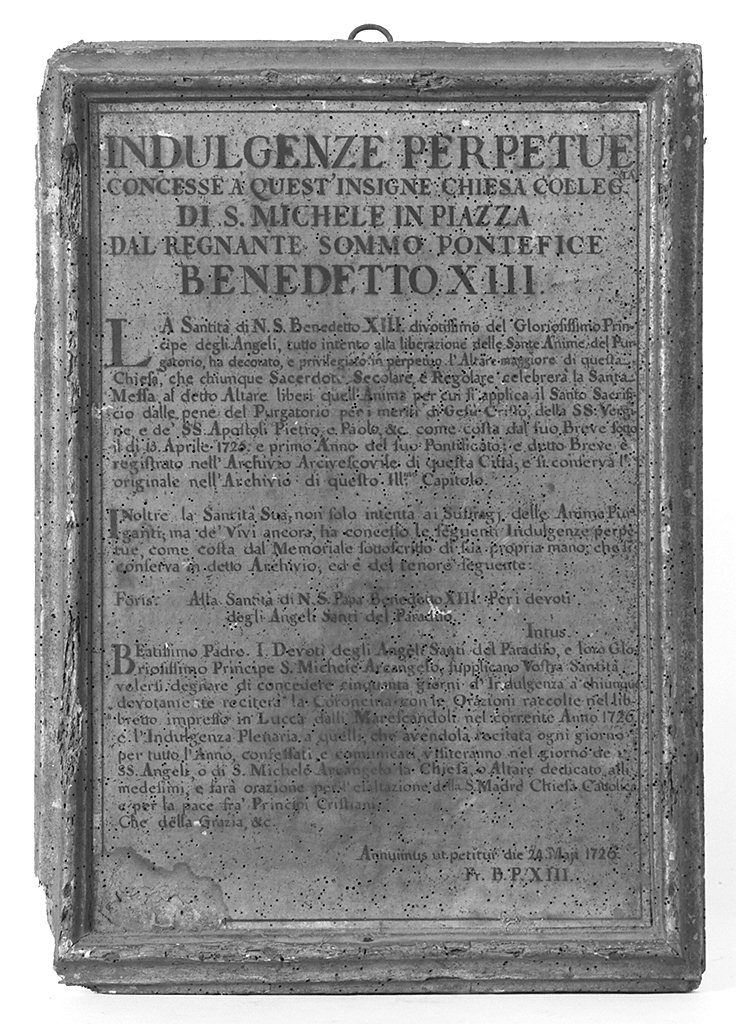 cornice, elemento d'insieme - produzione lucchese (prima metà sec. XVIII)