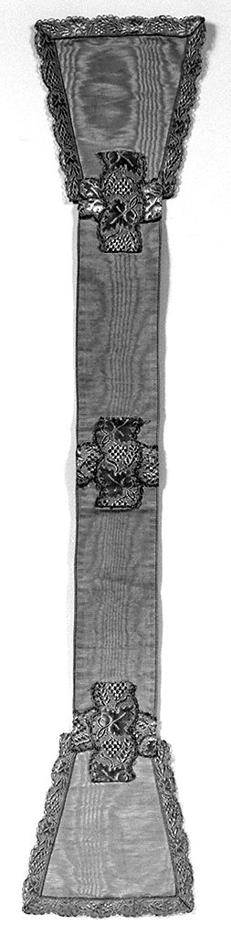 manipolo, elemento d'insieme - manifattura lucchese (prima metà sec. XX)