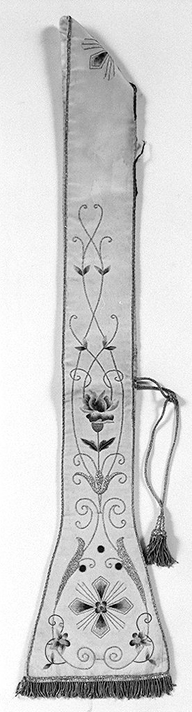 stola, elemento d'insieme - manifattura lucchese (prima metà sec. XX)