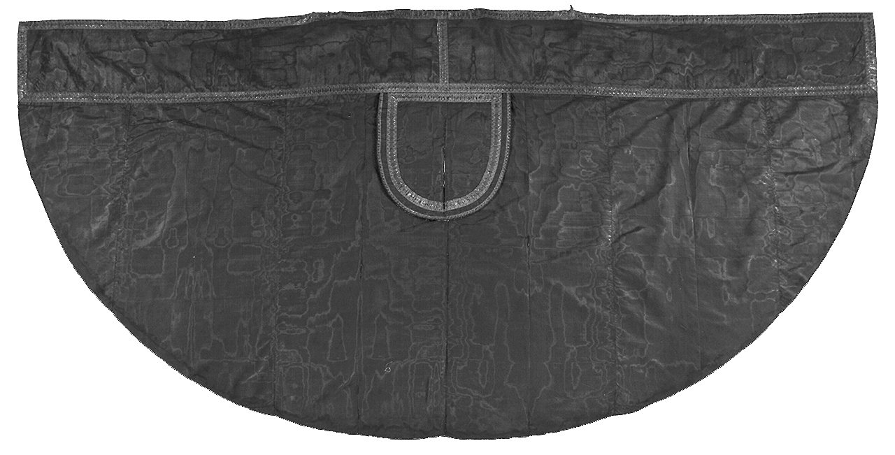 piviale, elemento d'insieme - manifattura lucchese (seconda metà sec. XIX)