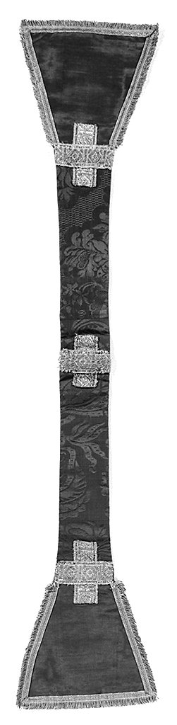 manipolo, elemento d'insieme - manifattura lucchese (prima metà sec. XIX)