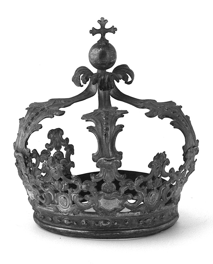 corona da statua, elemento d'insieme - bottega lucchese (prima metà sec. XVIII)