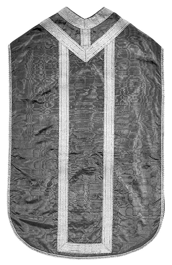 pianeta, elemento d'insieme - manifattura lucchese (fine/inizio secc. XVII/ XVIII)