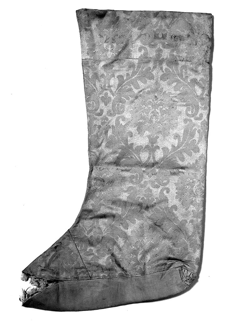 calze del cerimoniere, coppia - manifattura lucchese (prima metà sec. XX)