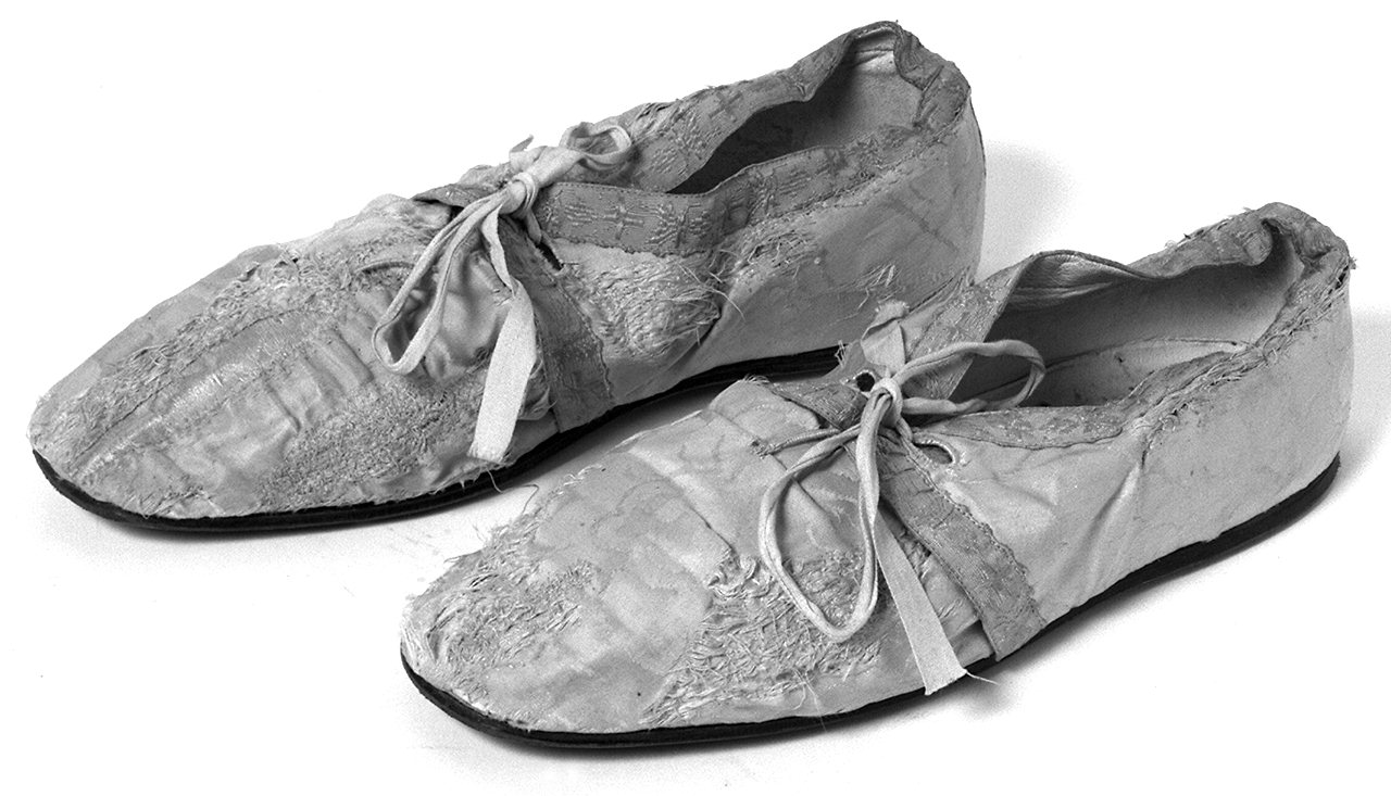 scarpa, coppia - manifattura lucchese (prima metà sec. XX)