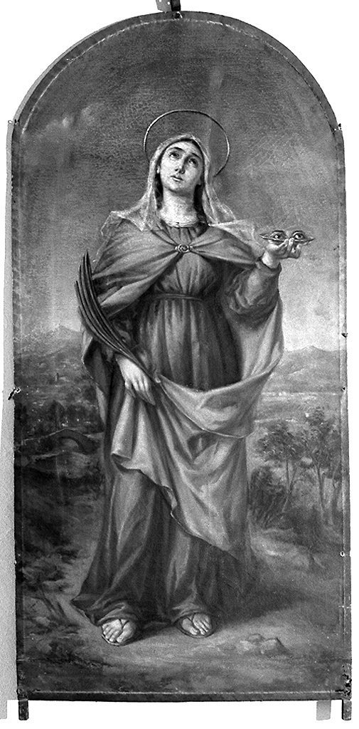 santa Lucia (dipinto) - ambito lucchese (fine sec. XIX)