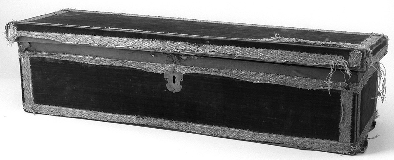 scatola - manifattura lucchese (prima metà sec. XVIII)