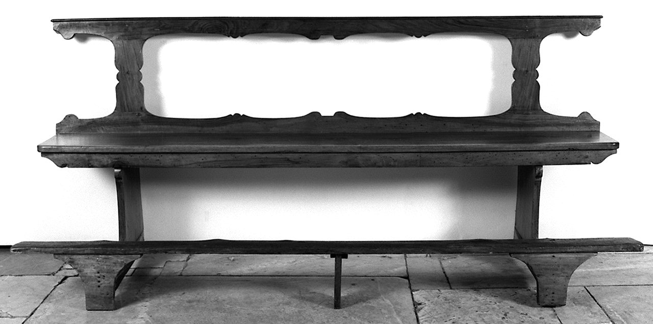 panca, serie - bottega lucchese (prima metà sec. XIX)