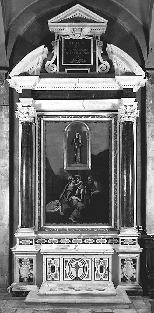 altare - a blocco di Andreoli Giovanni (sec. XVII)