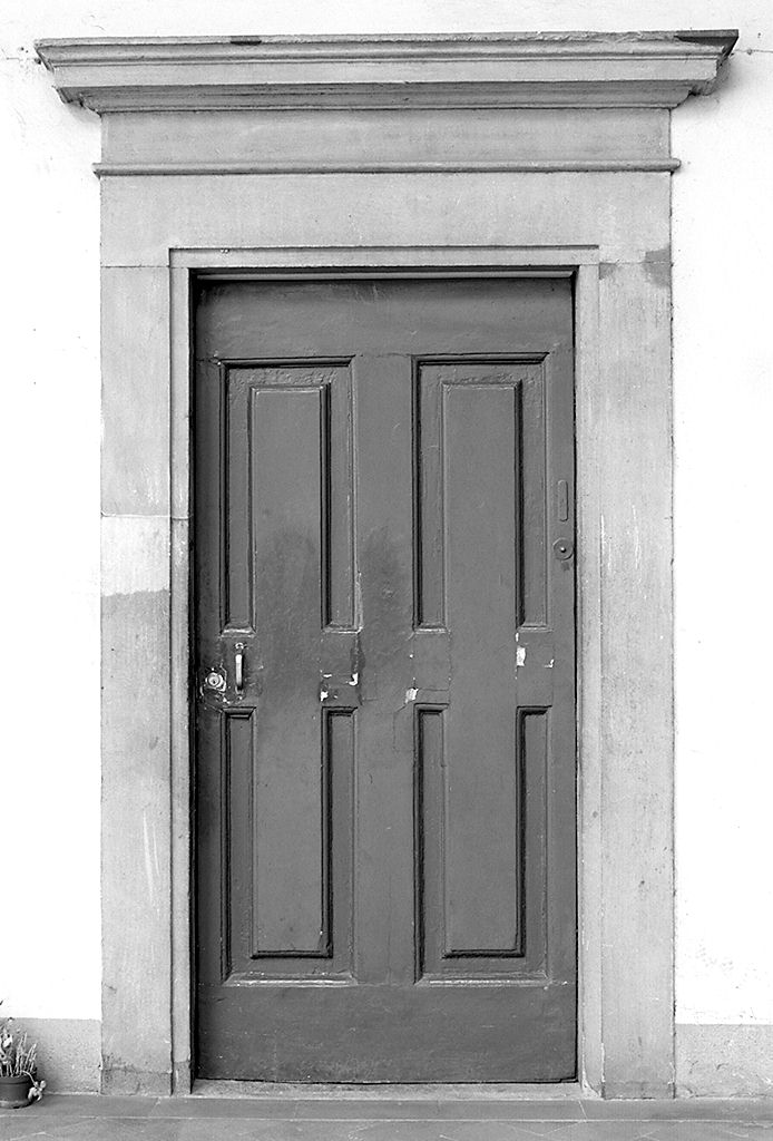 mostra di porta, serie di Buontalenti Bernardo (sec. XVI)