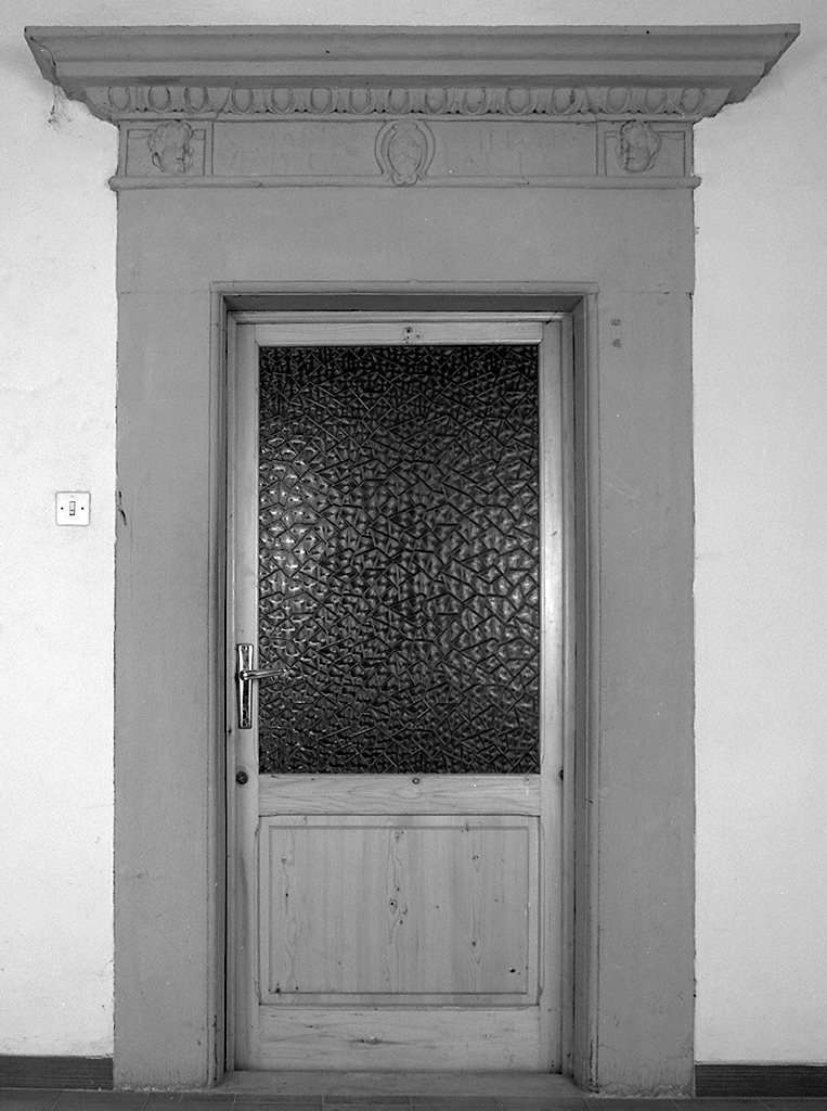 mostra di porta - bottega toscana (seconda metà sec. XV)