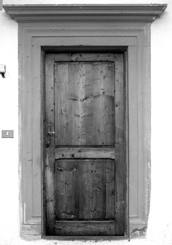 mostra di porta - produzione toscana (sec. XVI)