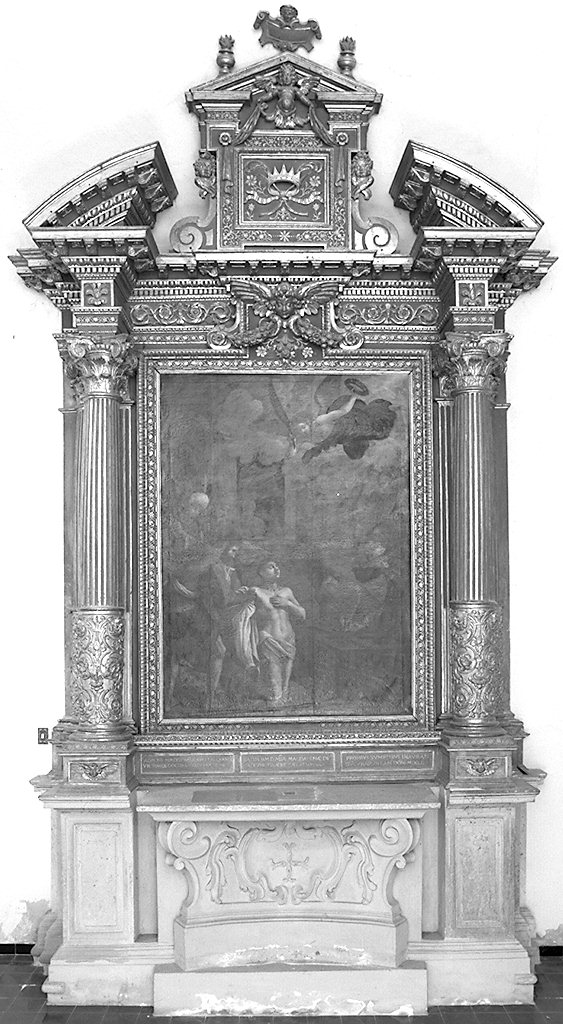 altare - a edicola - bottega toscana (sec. XVIII)