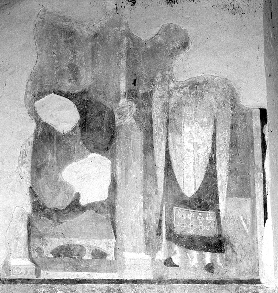 Annunciazione (dipinto, elemento d'insieme) - ambito toscano (sec. XIII)