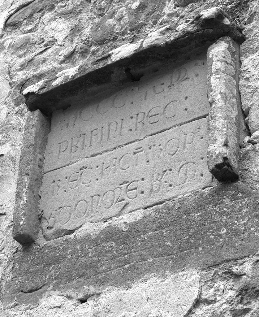 lapide documentaria - produzione toscana (sec. XIV)