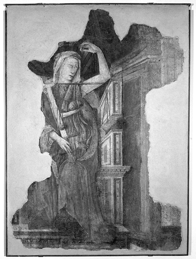 giustizia (dipinto) - ambito italiano (sec. XV)