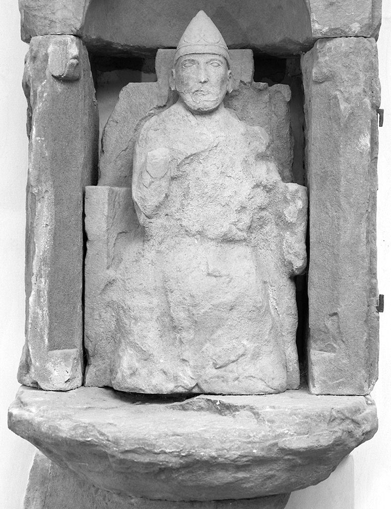 San Gregorio Magno, San Gregorio (statua, elemento d'insieme) - ambito toscano (seconda metà sec. XIII)