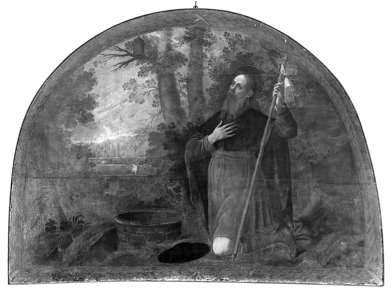 Sant'Egidio (dipinto) - ambito italiano (sec. XVII)