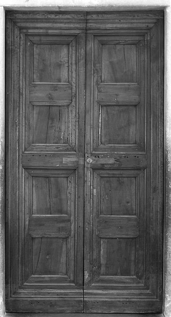 porta - a due battenti - produzione toscana (sec. XVII)