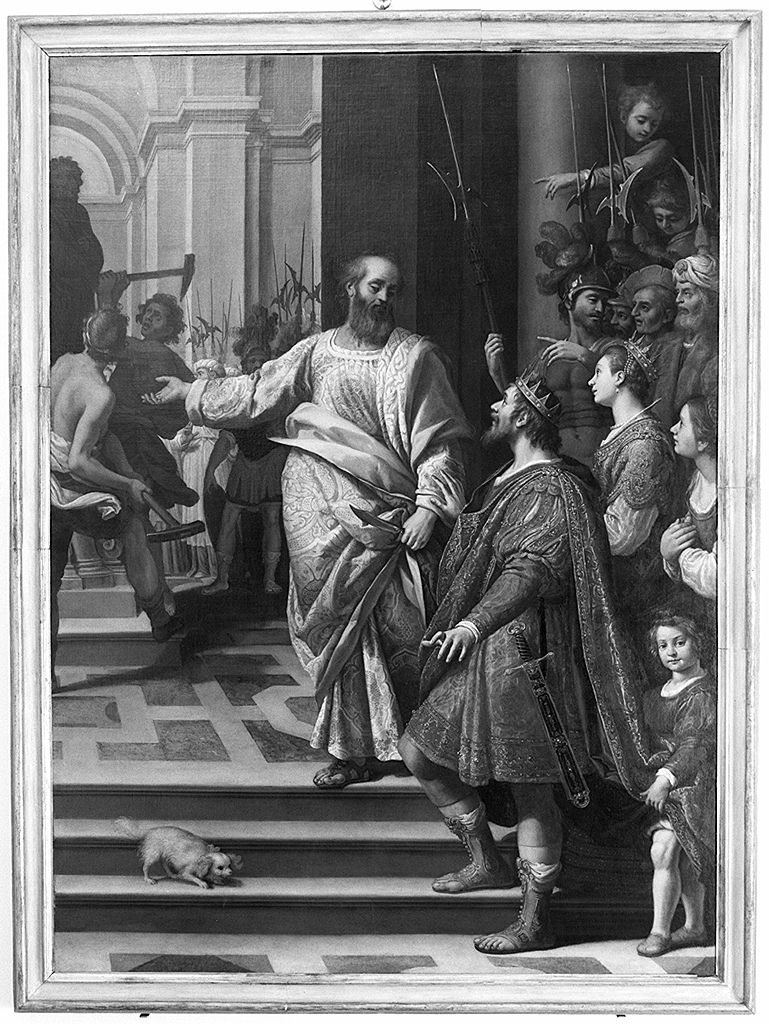 San Bartolomeo fa distruggere gli idoli, San Bartolomeo (dipinto) - ambito italiano (sec. XVII)