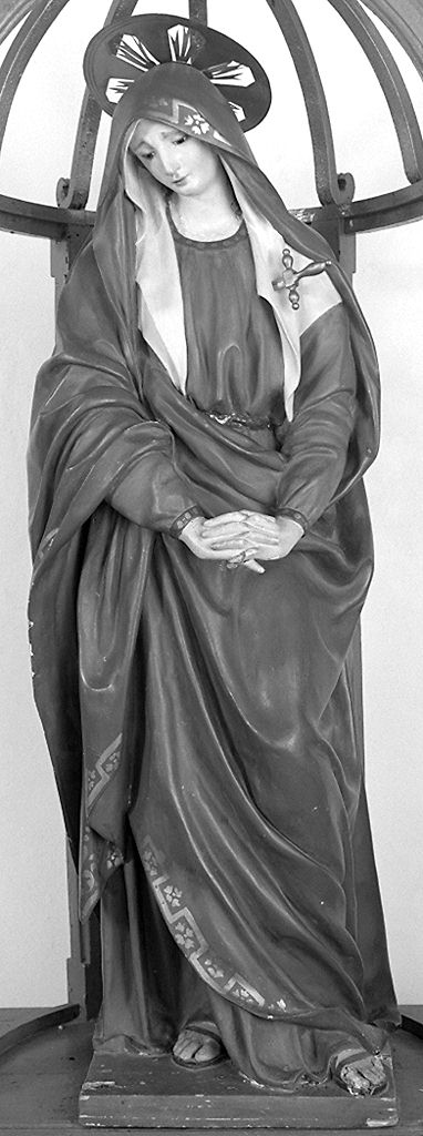 Madonna Addolorata (statua) - produzione toscana (seconda metà sec. XIX)