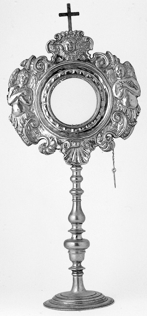 ostensorio - produzione toscana (seconda metà sec. XIX)