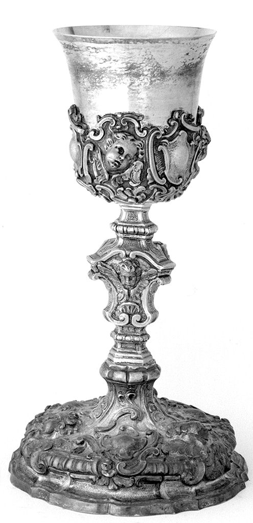 calice - bottega romana (ultimo quarto sec. XVIII)