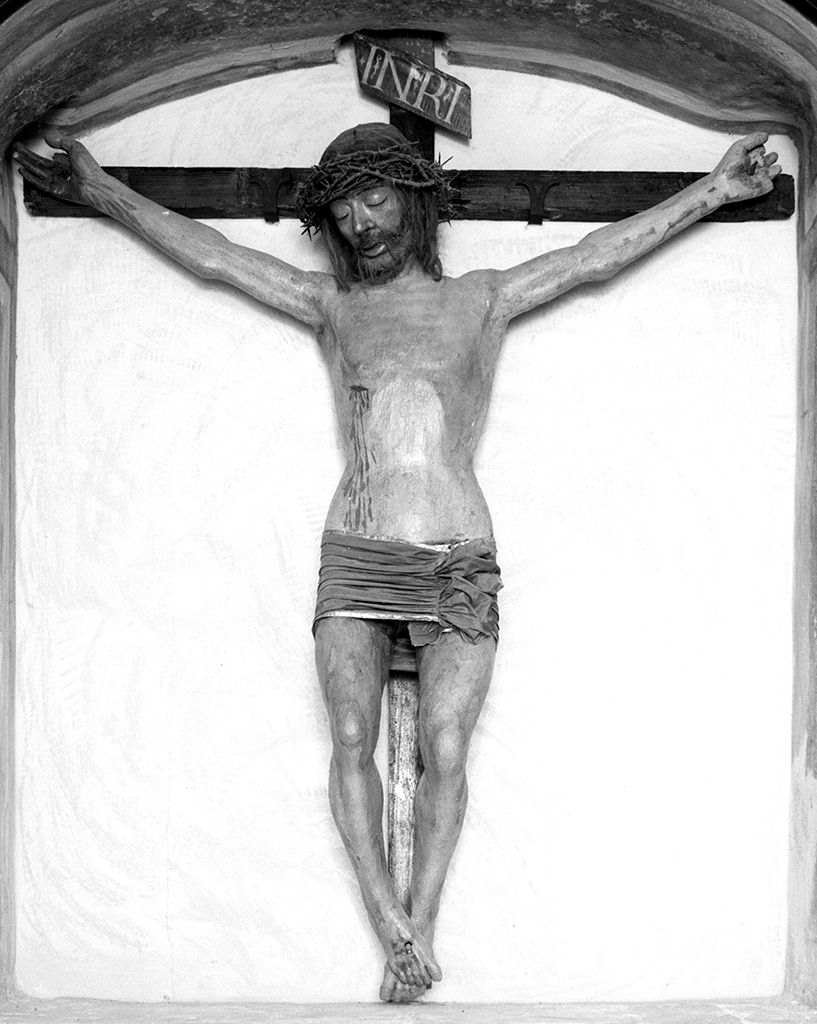 Cristo crocifisso (crocifisso) - ambito toscano (seconda metà sec. XV)