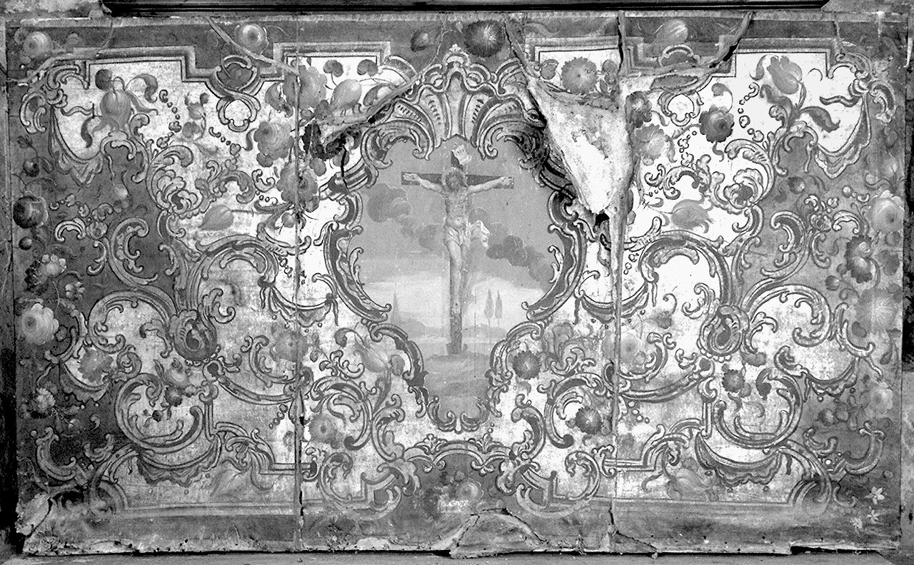 Cristo crocifisso (paliotto) - manifattura toscana (seconda metà sec. XVIII)