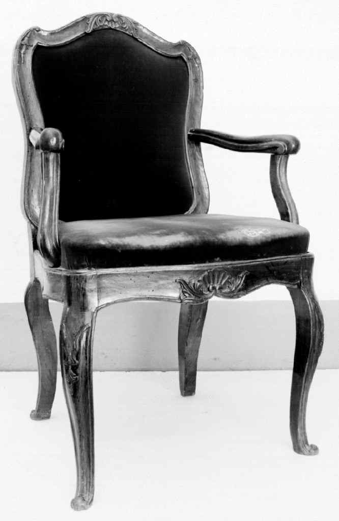 poltrona - PRODUZIONE ITALIA CENTRALE (sec. XIX)