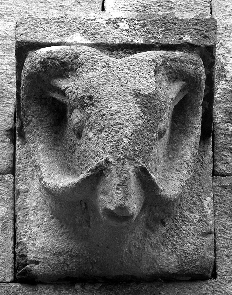 testa d'ariete (mensola) - ambito pisano (fine/inizio secc. XI/ XII)