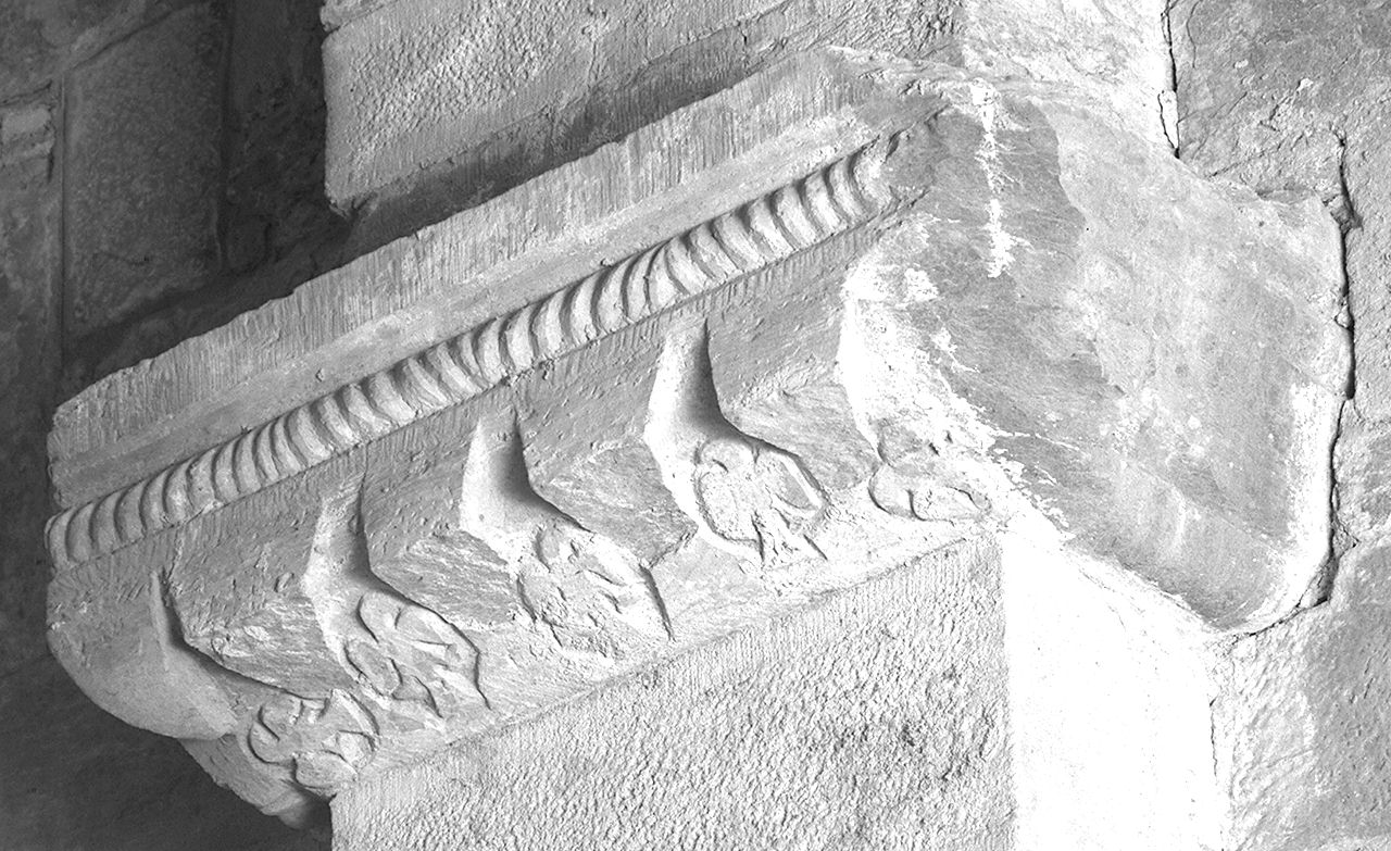 uccelli (capitello) - ambito pisano (seconda metà sec. XI)