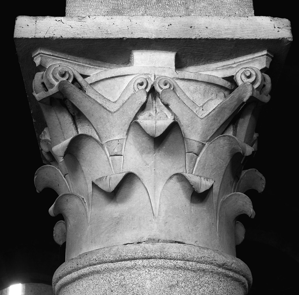 capitello - ambito pisano (terzo quarto sec. XII)